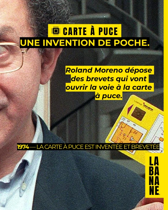 💳 Roland Moreno : l'invention qui allait entrer dans des milliards de poches
