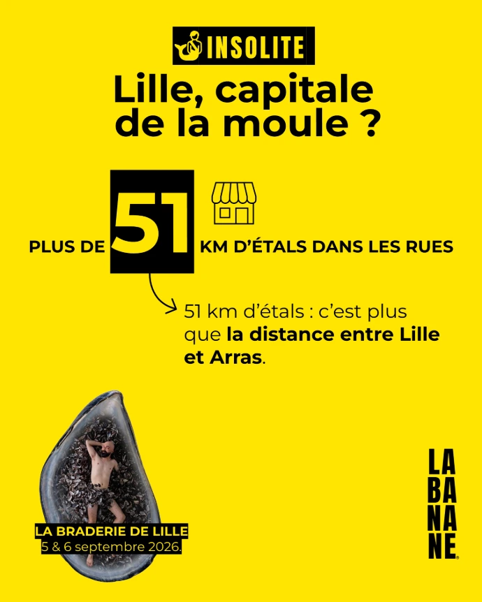 51 kilomètres d’étals