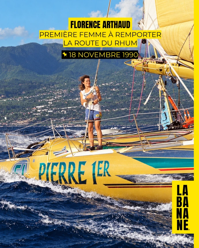 Florence Arthaud remporte la Route du Rhum