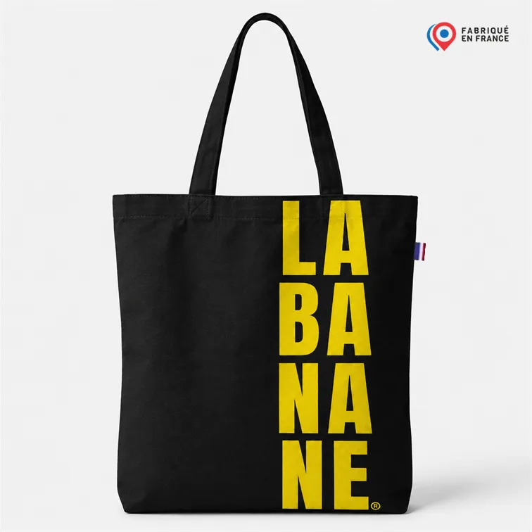 Tote bag LA BANANE. Made in France.